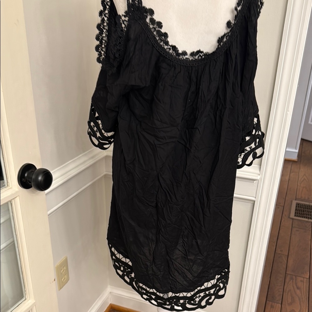 Swimsuits For All Black Lace Swimsuit - Picture 6 of 8